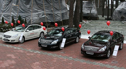 АЦ Голосеевский провел праздник, посвященный Nissan Teana