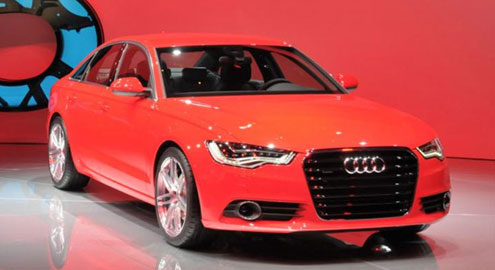 Audi представила на мотор-шоу в Детройте седан A6