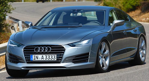 Audi представит новый «купеобразный» седан в 2012 году
