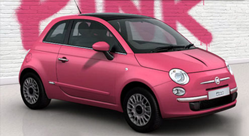 Fiat выпустил «гламурную» версию Fiat 500