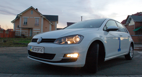 В Украине дебютировал Volkswagen Golf VII