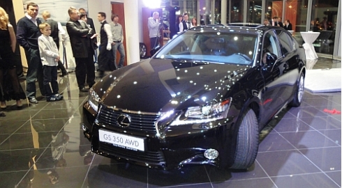 В Украине состоялась официальная премьера Lexus GS