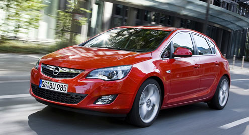Пятидверный хэтчбек Opel Astra получил систему Start-Stop