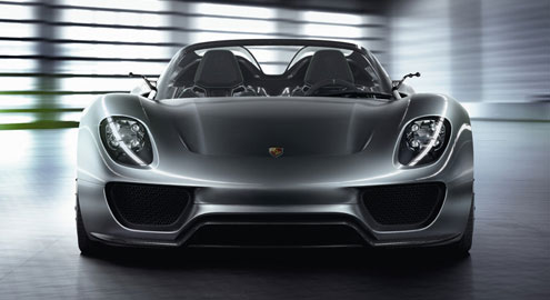 В Детройт прибудет таинственный суперкар Porsche