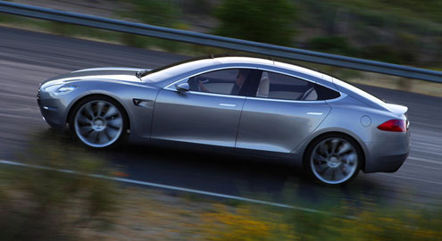 Электромобиль Tesla Model S появится на рынке в 2012 году