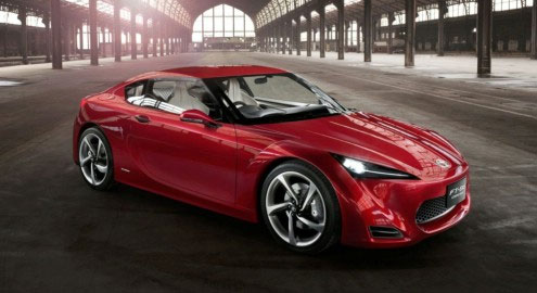 На логотипе нового купе Toyota изобразят оппозитный двигатель