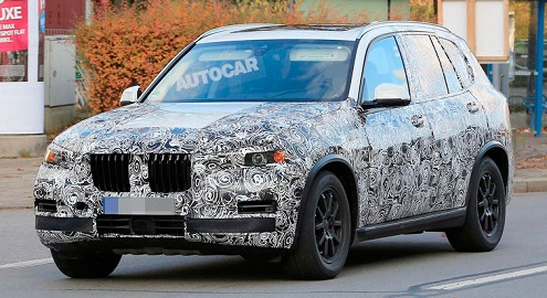 Новый BMW X5 запечатлели во время тестов