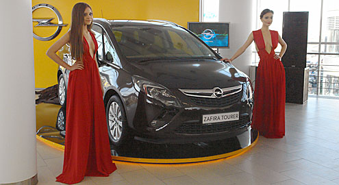В Украине представлен Opel Zafira Tourer