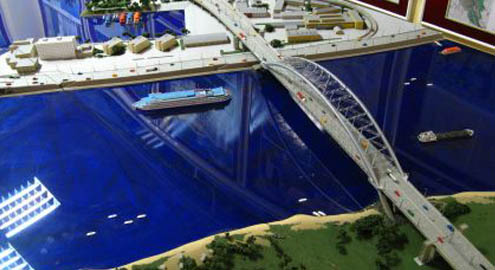 Движение по Подольскому мосту обещают пустить в 2013 году