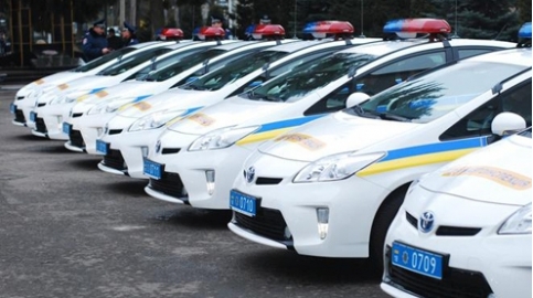 Украинская милиция получит новые гибридные авто