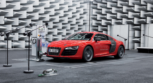 Audi e-tron будет симулировать звук мотора