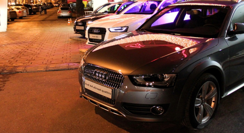 Audi A1 Sportback и Аudi A4 презентованы в Донецке