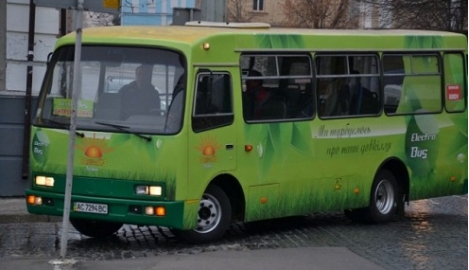 В Луцке из маршрутки «Богдан» сделали электроавтобус