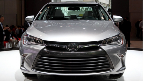 На автосалоне в Нью-Йорке презентовали Toyota Camry 2015