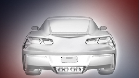 В сеть просочились эскизы нового Corvette