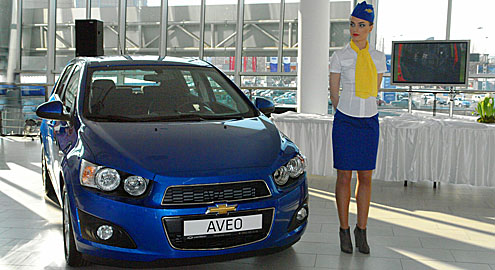 В Украине официально представлен новый Chevrolet Aveo