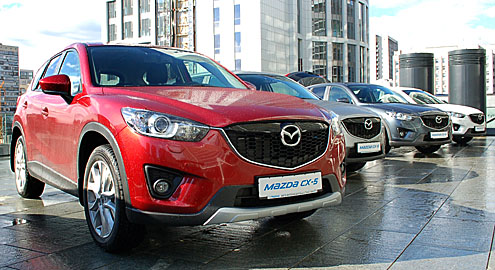 Mazda CX-5 представлена в Украине