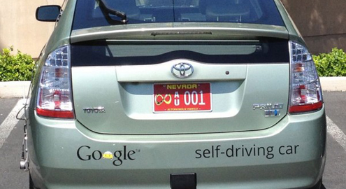 "Google-мобиль" получил номера и выезжает на дорогу