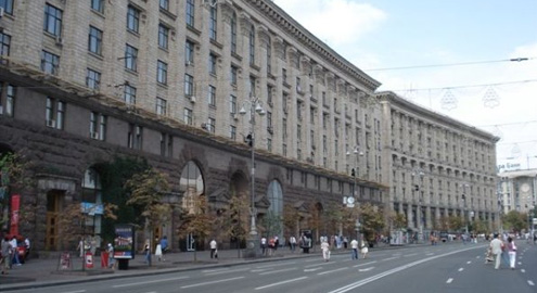 Центр Киева хотят сделать пешеходной зоной