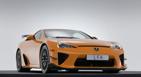 Lexus разработает суперкар ценой в Bugatti Veyron