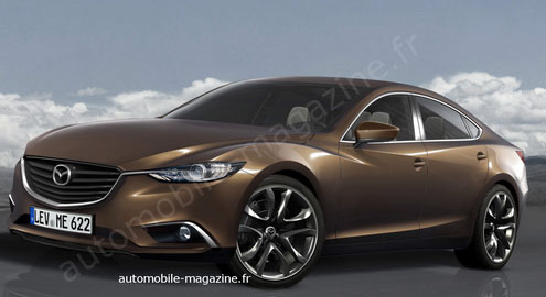 Новое поколение Mazda6 поступит в продажу в этом году