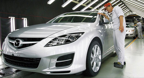 Mazda будет собирать в России 100 тысяч автомобилей в год