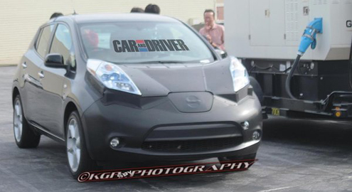 Nissan Leaf станет люксовым электрокаром Infiniti