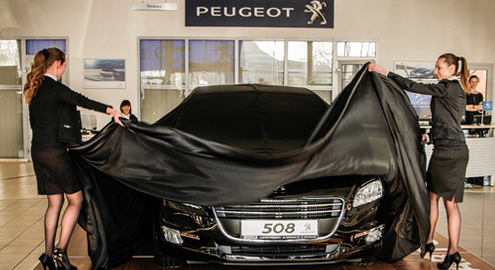 Презентация нового Peugeot 508 в автоцентре «Автотрейдинг»