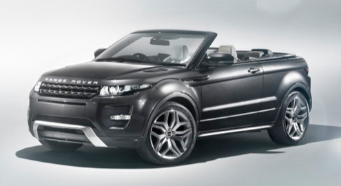 Land Rover представить концепт Range Rover Evoque у кузові кабріолет на Женевському Мотор Шоу 2012