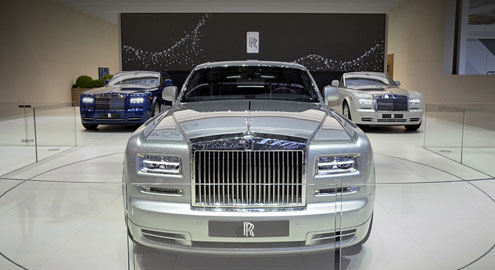 Женева презентовала модернизированный Rolls-Royce Phantom