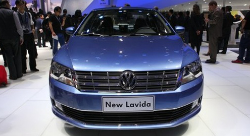 В Пекине показали новый седан Volkswagen Lavida