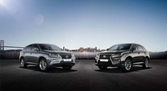 ����������� ������ Lexus RX 350, RX 450h � LX 570 ��� �������� � ������� ���� �����