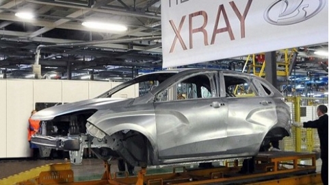 На ВАЗ сварен первый кузов Lada Xray